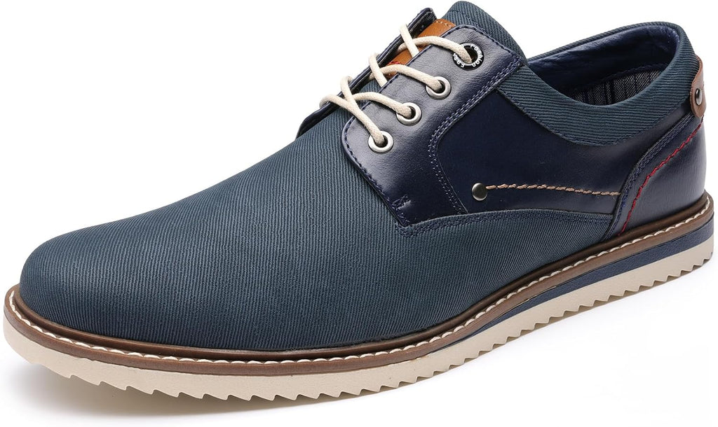 Bruno Marc Herr lågskor med snörning affärsklädsel fritidsskor Oxfords Derby Casual läderskor