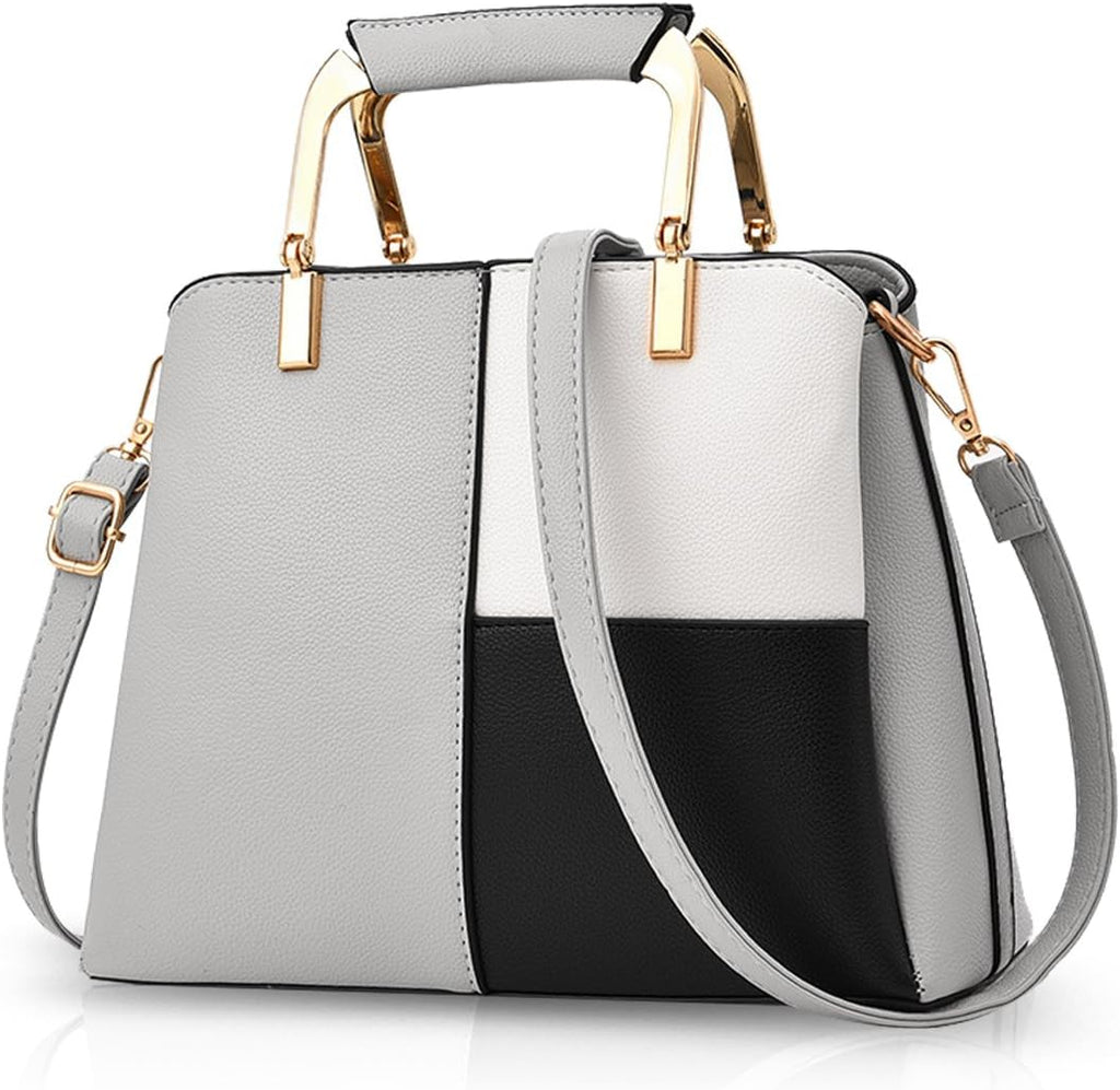 NICOLE&DORIS Dam axelväskor enkel axelväska crossbody messengerväska väska all satchel väska för dam PU läder