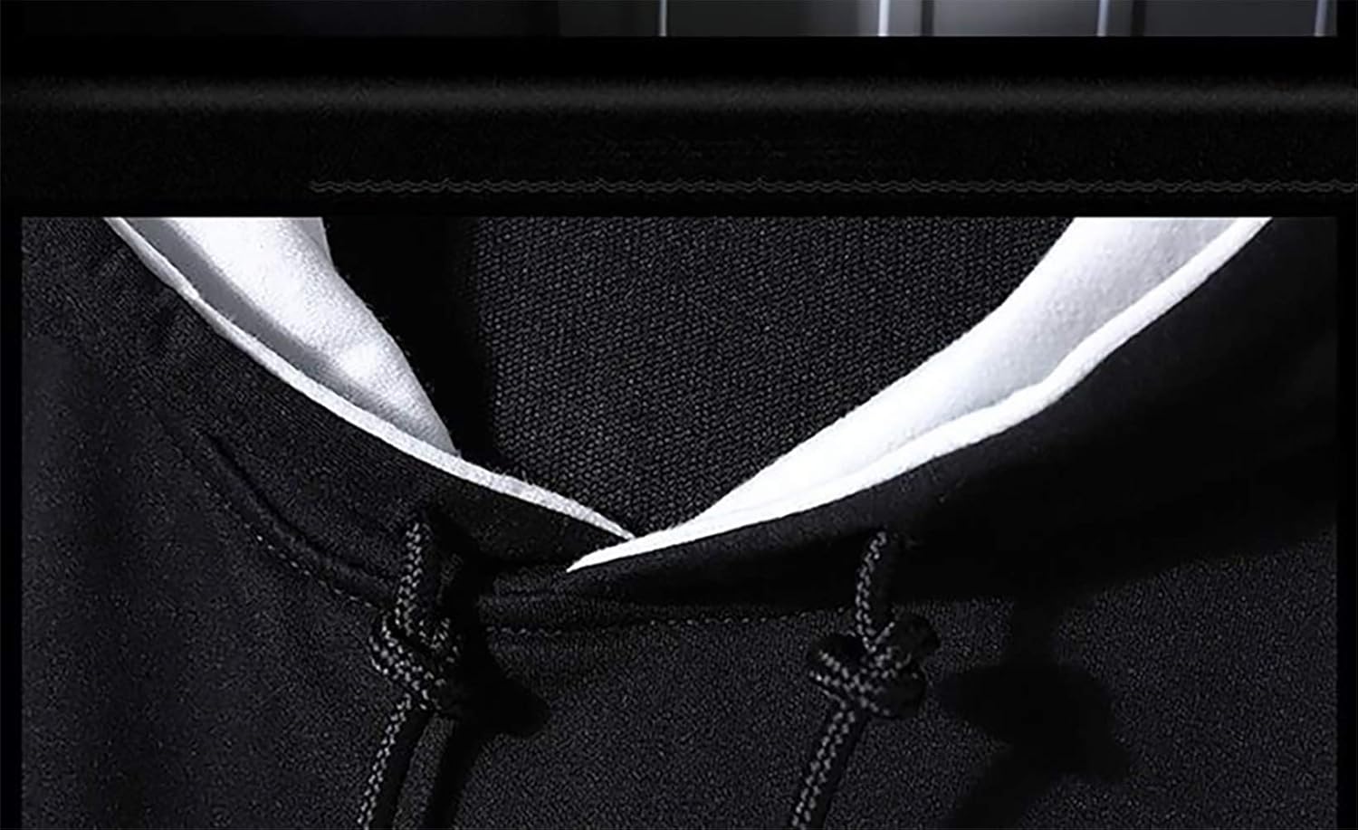 Hello MrLin Herrarmode Techwear Hip Hop Kapuzenpullover Japanischer Streetwear Patchwork Urban Jumper