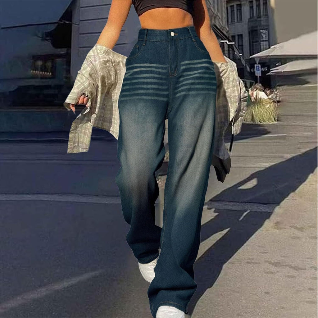 Generiska jeans korta byxor dam slip-jeans dam säckig jeans korta kostymjeans längd 28 tunna kort stretch Y2k lämplig för fritid och hem