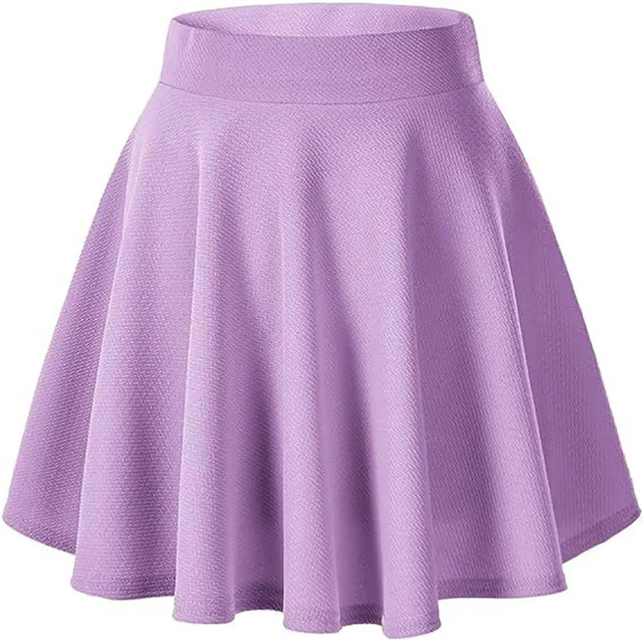 Damkjol Stretch Flared Casual Skirts Pleated A Line Swim Cover Up For
