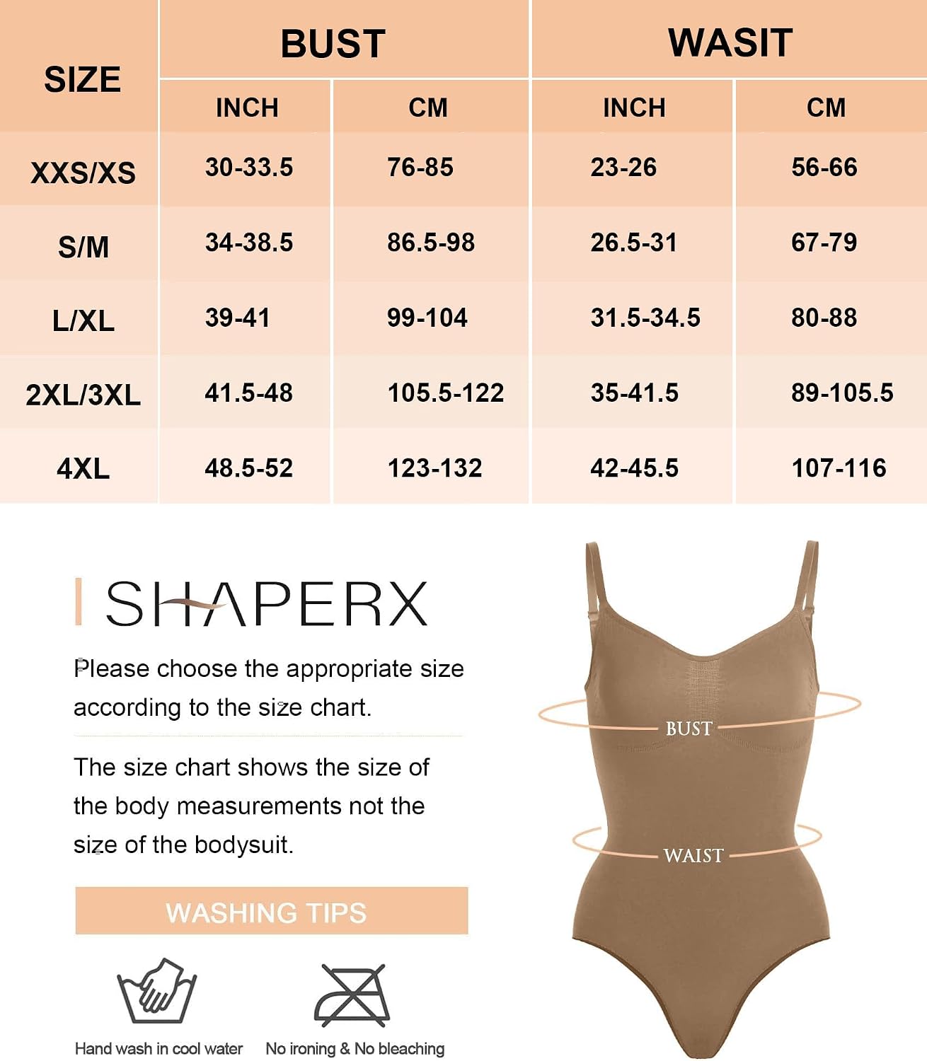 SHAPERX Women Sculpting Bodysuit Tummy Control Shapewear Seamless Body Shaper Thong Adjustable Straps
