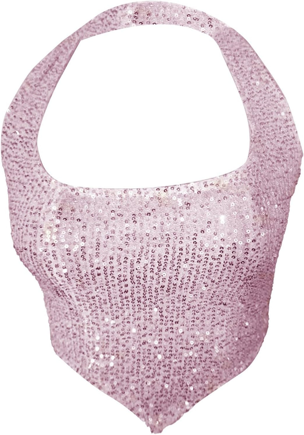 Glitterlinne, damer, slim fit, party, topp, damer, sexig, paljettskjorta, elegant axelbandstopp, glitter, linne, all matchning, sequin, liten väst, toppar, trendig väst, karneval, camisole