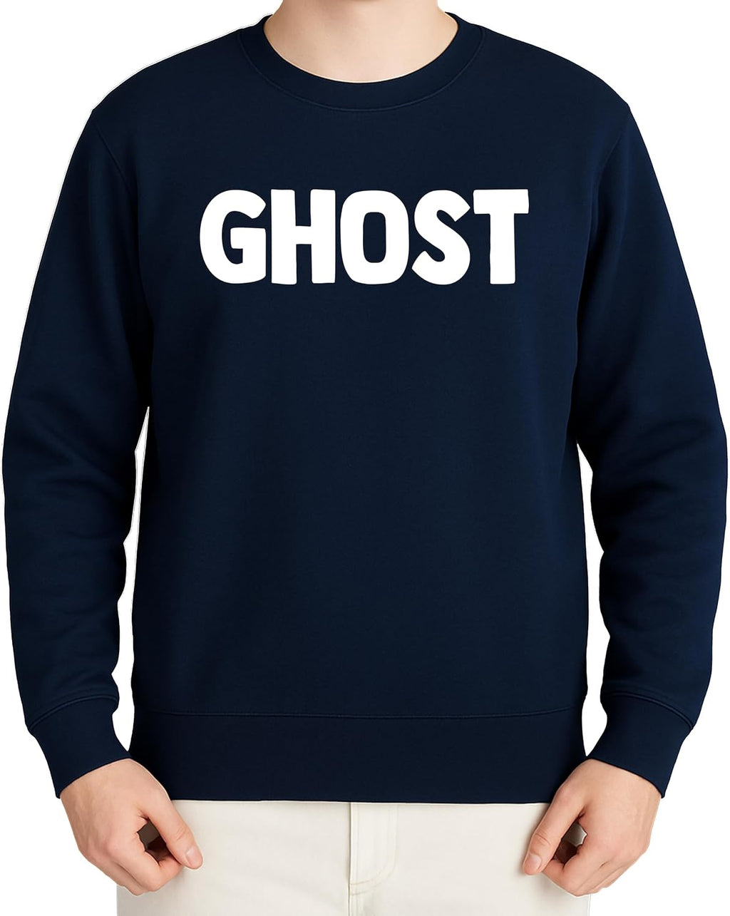 Ghost Malone – rolig halloween rapsdesign med ordspel, perfekt motiv för musikfans, spökvänner och hiphop-älskare tröja