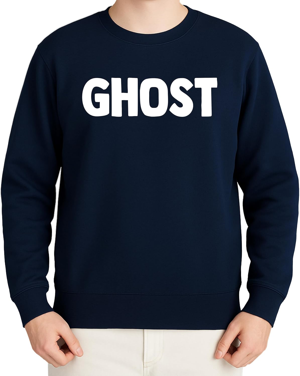 Ghost Malone – rolig halloween rapsdesign med ordspel, perfekt motiv för musikfans, spökvänner och hiphop-älskare tröja