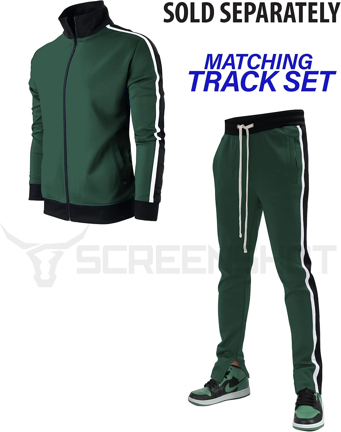 SCREENSHOT Herr Hip Hop Premium Slim Fit Track Byxor