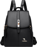 Backpack Purse Women Shoulder Bags Leather Backpacks Female Dayback Large Capacity School Bag For Girls,Blue,24 * 14 * 30CM