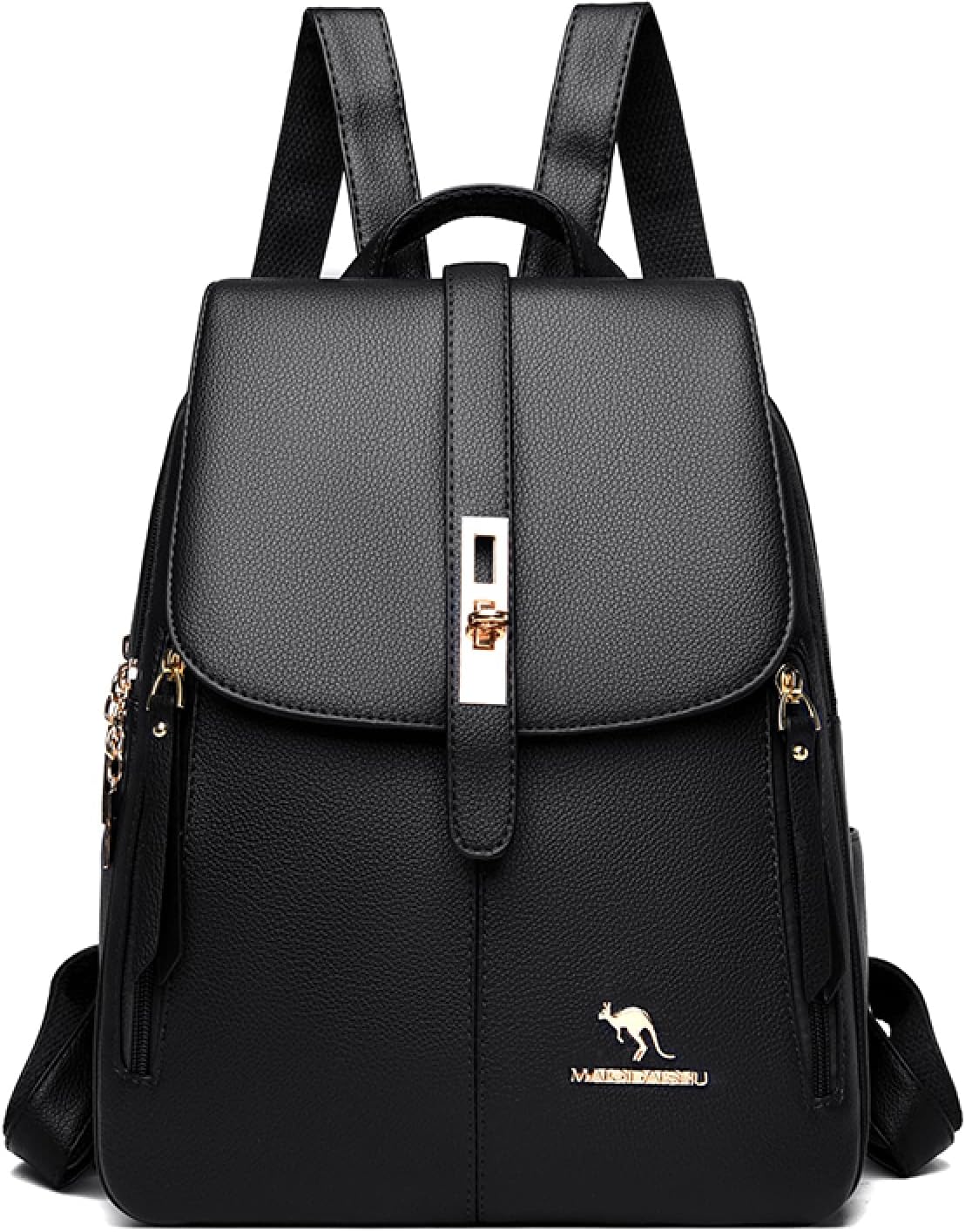 Backpack Purse Women Shoulder Bags Leather Backpacks Female Dayback Large Capacity School Bag For Girls,Blue,24 * 14 * 30CM