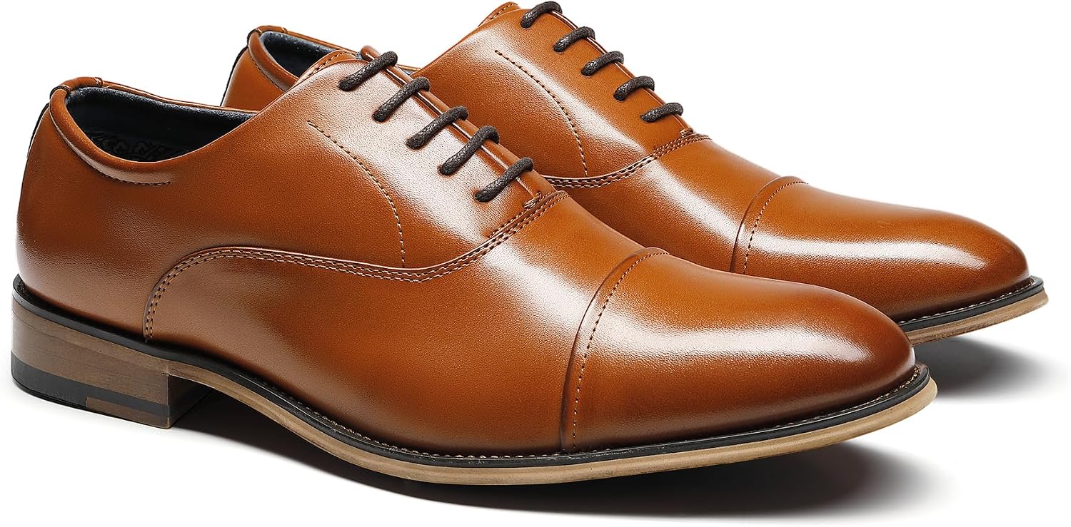 Bruno Marc Klassiska Oxfords formella finskor för män Brogues Derbys Louis