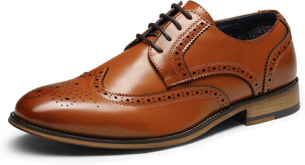 Bruno Marc Klassiska Oxfords formella finskor för män Brogues Derbys Louis