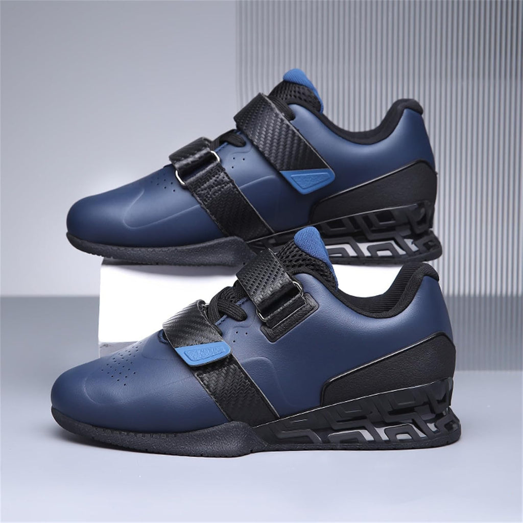 Tyngdlyftningsskor för män, Styrkelyft Bodybuilding Squat Skor Gym Cross Trainers Skor