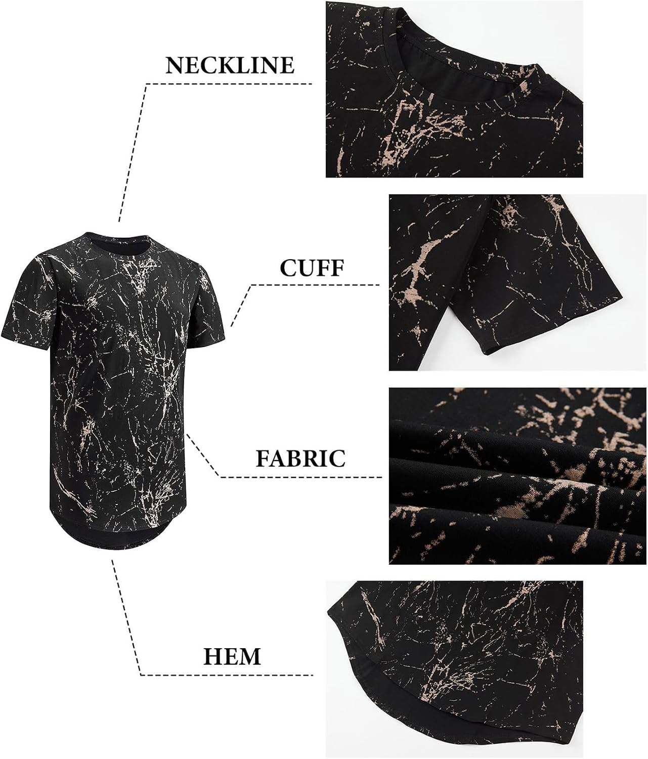 comefohome Män T-shirts grafiskt mode t-shirt Storbritannien vardaglig kortärmad t-shirt toppar hipster hip hop t-shirts cool skjorta