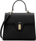Carlheim, Skagen Genuine Leather collection, Estelle Genuine Leather Handbag (Black)