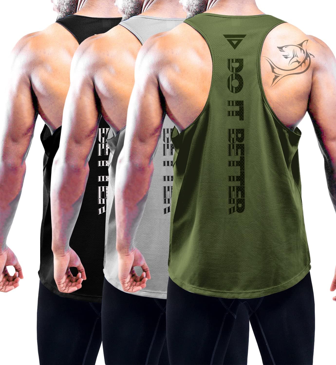 Boyzn 1 eller 3-pack herrlinne, sommar, ärmlösa t-shirts, ventilerande muskelskjortor, armtröjor, gym, träning, linne, sport, undertröja, gym, bodybuilding, ärmlös t-tröja för löpning