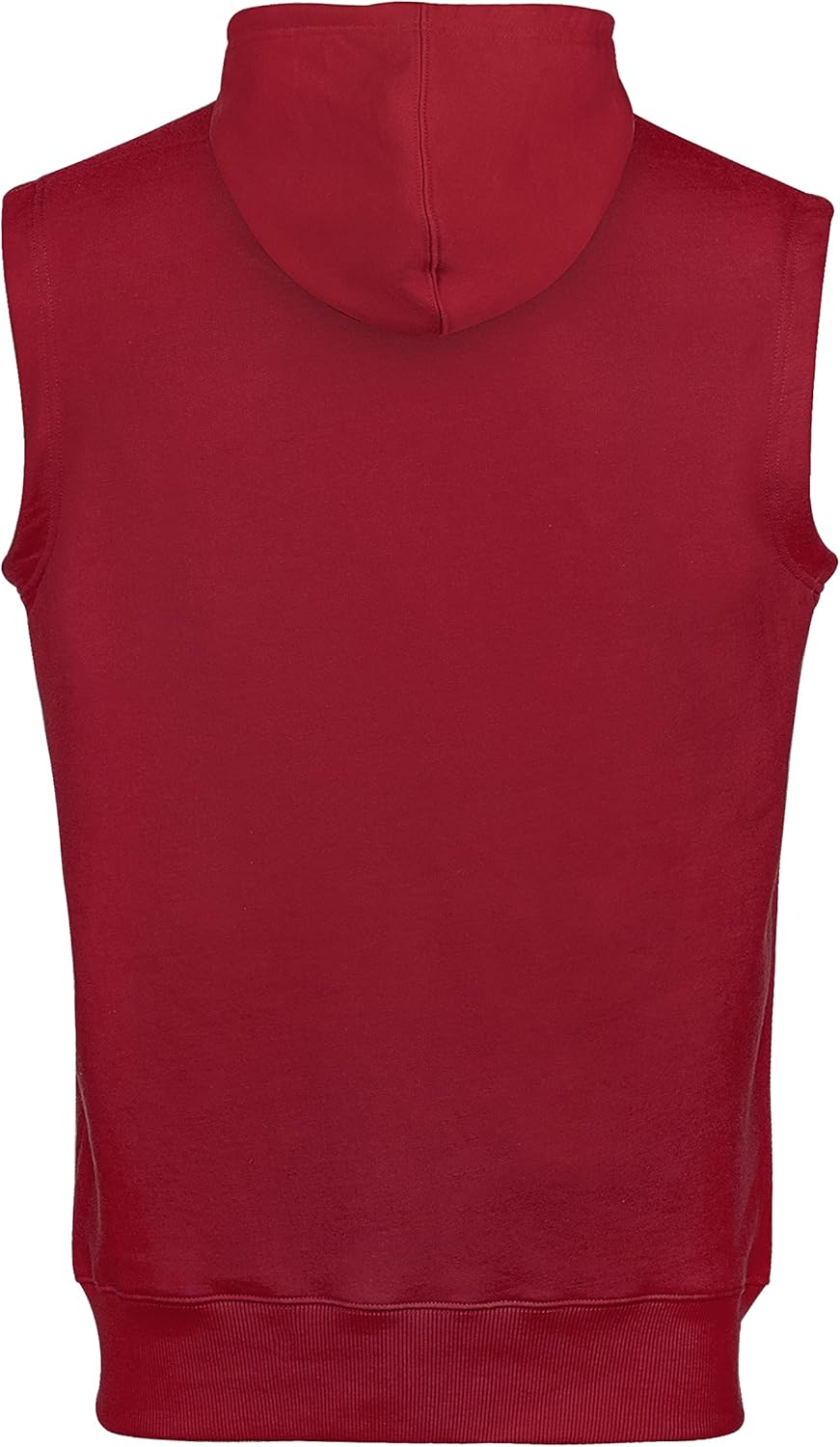 adidas Herr community vertikal huvtröja ärmlös boxning huvtröja ärmlös, röd/svart, XL, Röd/svart, XL