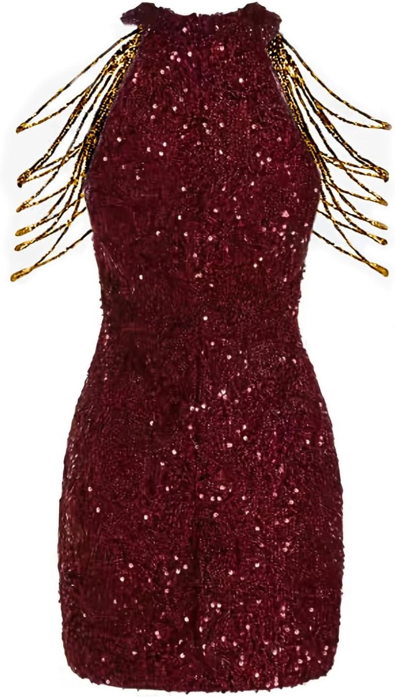 Festklänningar för kvinnor, kvinnor, kvinnor, sammet, paljett, cocktailklänning, glittrande bröllop, gästfest, kväll, långärmad, bodycon-klänningar