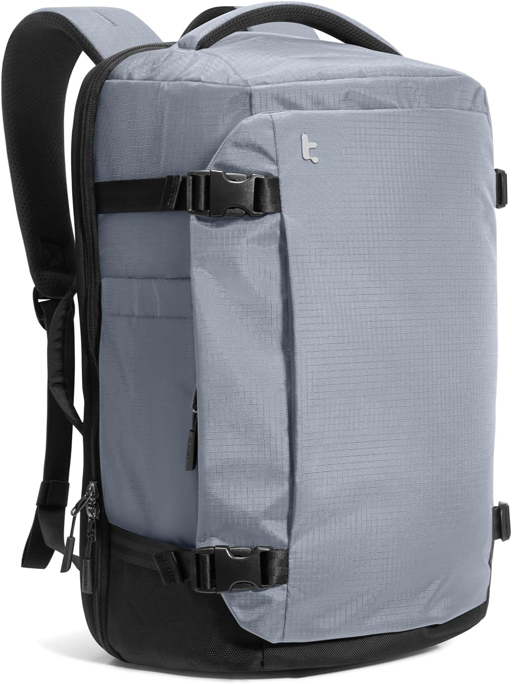 tomtoc 40L Reseryggsäck, TSA-vänlig handbagage-ryggsäck Reseryggsäck för 15,6-17 tums bärbar dator, flyggodkänd ombordstigning Vattenavvisande kabinryggsäck för resor Weekender Trip