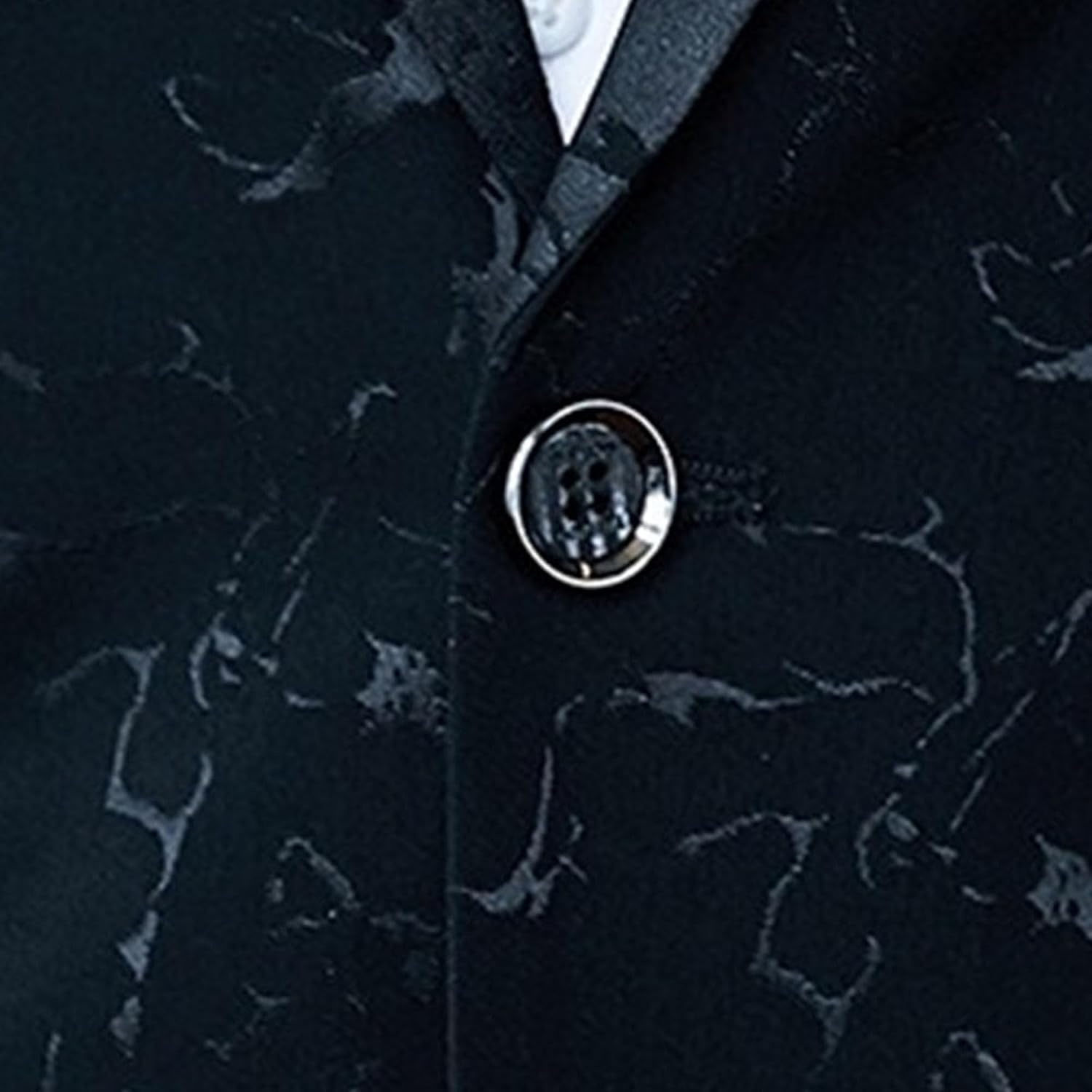 Herrtryck formell klänning kostym jacka blommig jacquard tux blazer middag fest bal bröllop kostym jacka