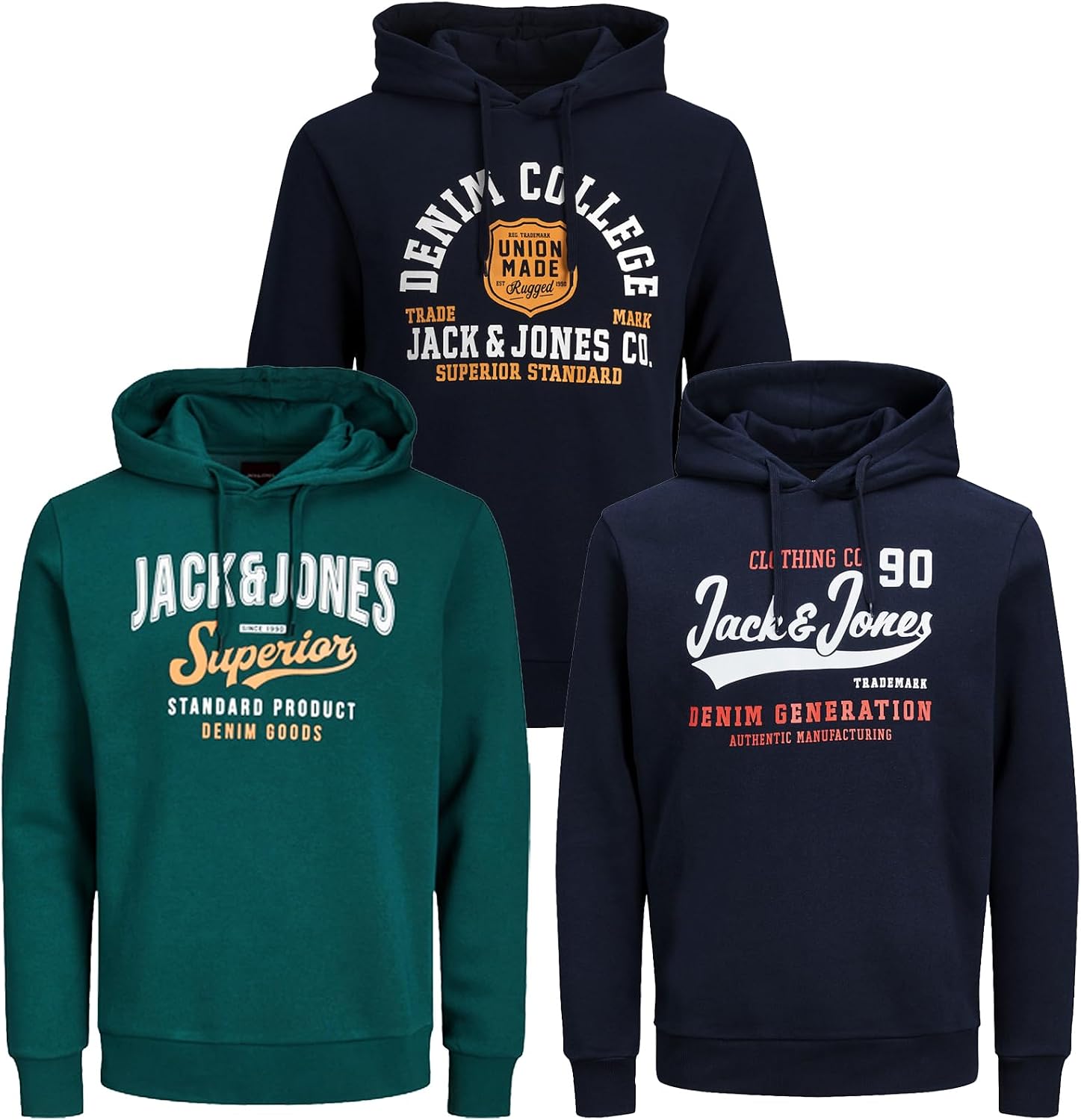 Herr JACK & JONES Tunn Turtleneck Stickad tröja Klassisk Rundhals Sweater Långärmad Grundläggande JJEEMIL