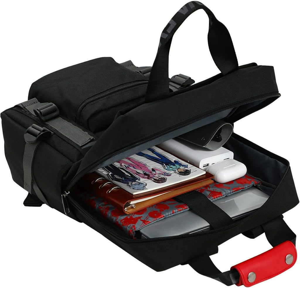 FIREFIRST x RADIO EVA - Evangelion Ryggsäck med laptopfack 15,6 tum Skolryggsäck