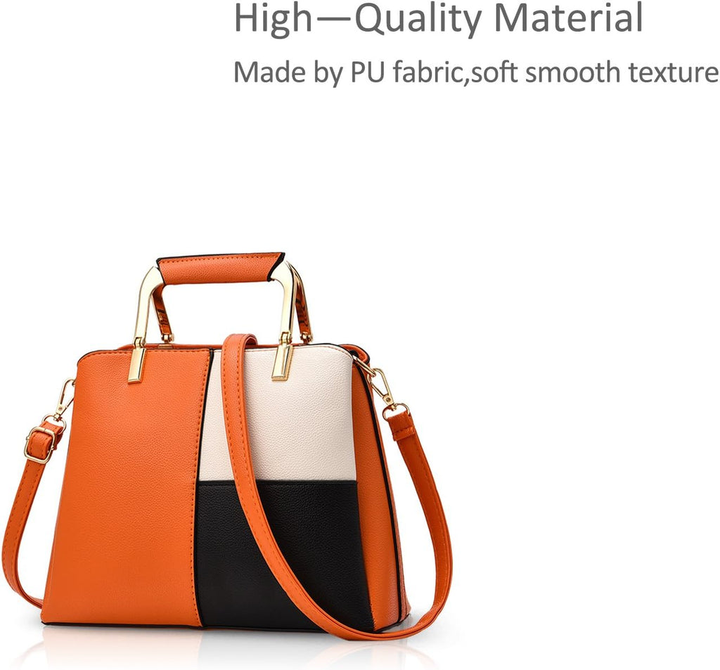 NICOLE&DORIS Dam axelväskor enkel axelväska crossbody messengerväska väska all satchel väska för dam PU läder