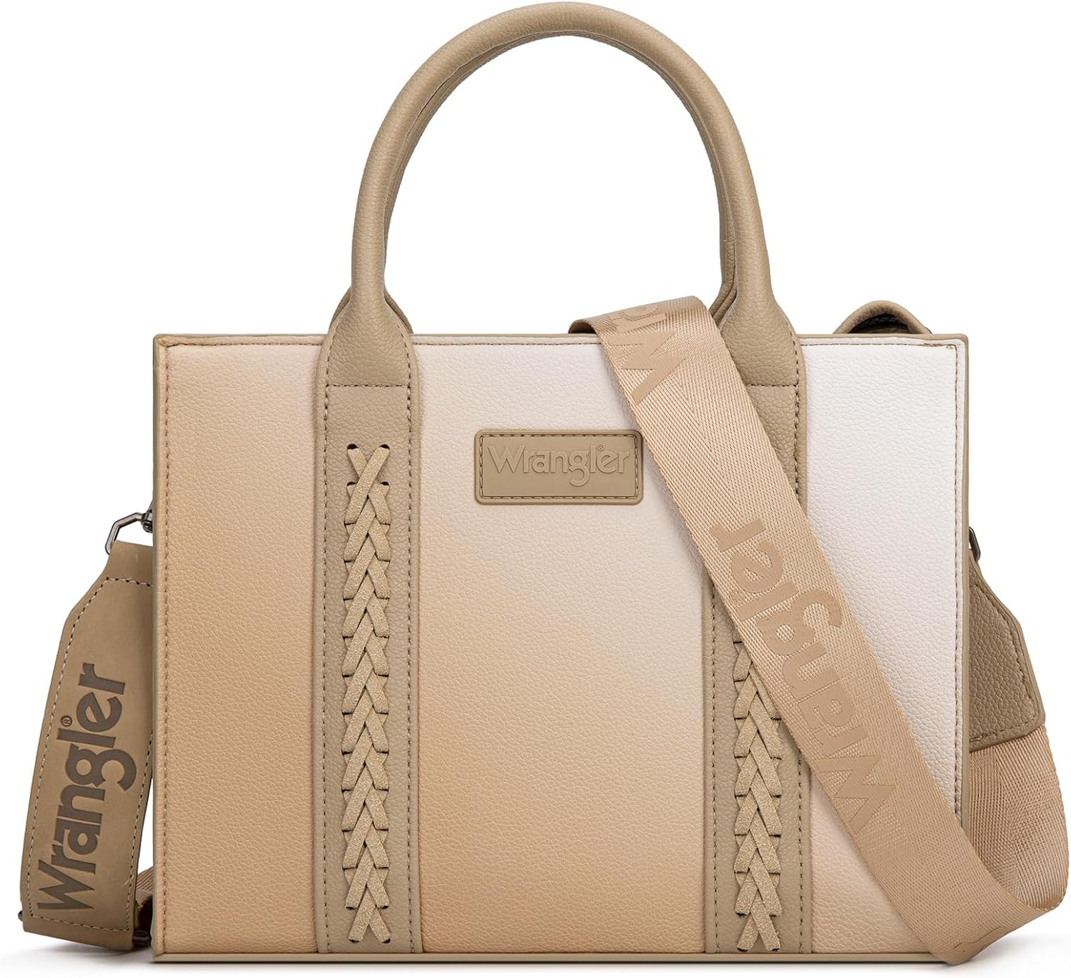 Montana West Wrangler Tote Bag for Women Zipper Shoulder Handbag toteväskor