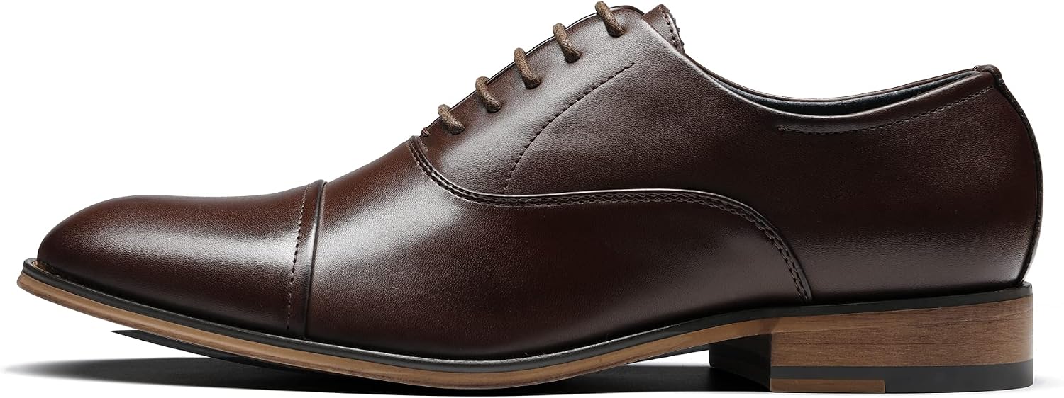 Bruno Marc Klassiska Oxfords formella finskor för män Brogues Derbys Louis