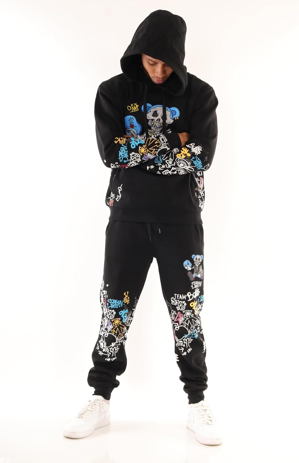SCREENSHOT Herr Hip Hop Premium Slim Fit Track Byxor