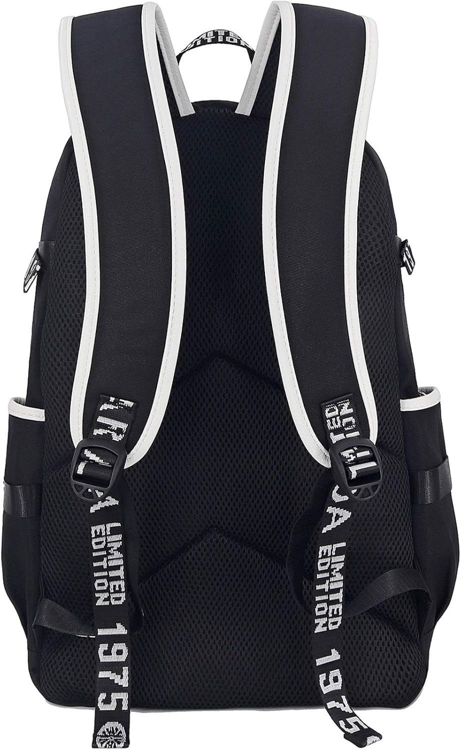 Roffatide anime ryggsäck cosplay bokväska laptopryggsäck med USB-laddningsport och hörlursport, Fairy Tail a, One_Size, Klassisk