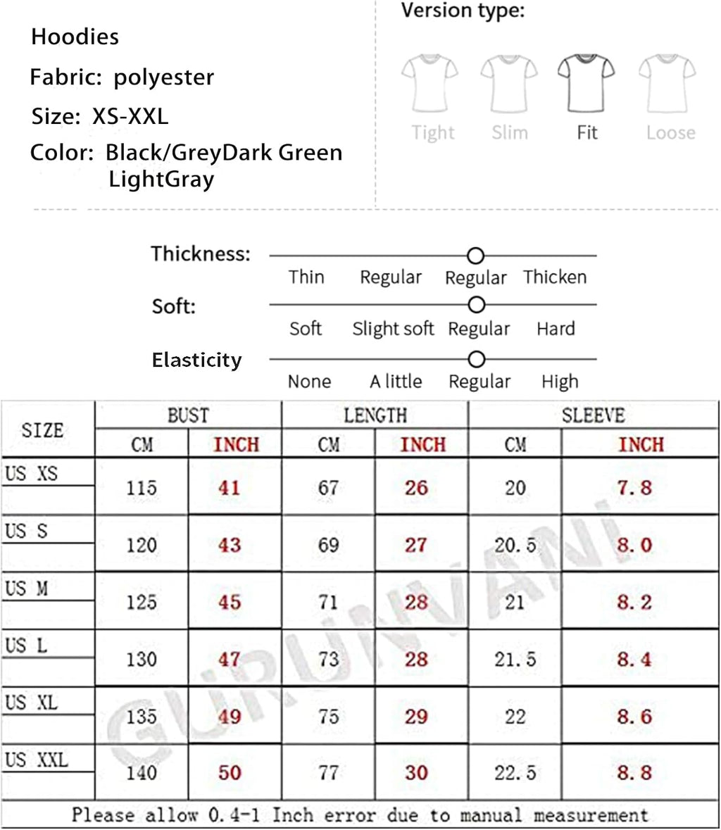 GURUNVANI unisex - vuxen 20wa7401 Tröja med huva