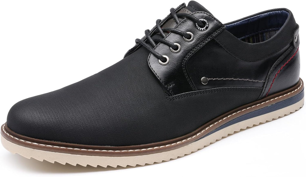 Bruno Marc Herr lågskor med snörning affärsklädsel fritidsskor Oxfords Derby Casual läderskor