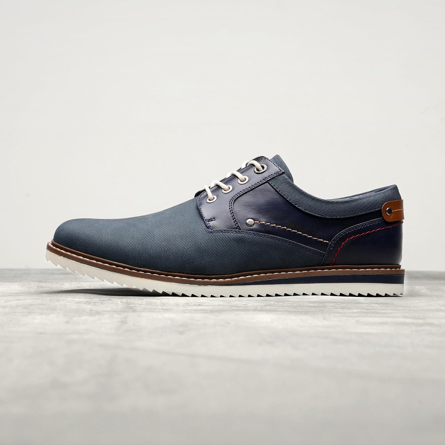 Bruno Marc Herr lågskor med snörning affärsklädsel fritidsskor Oxfords Derby Casual läderskor