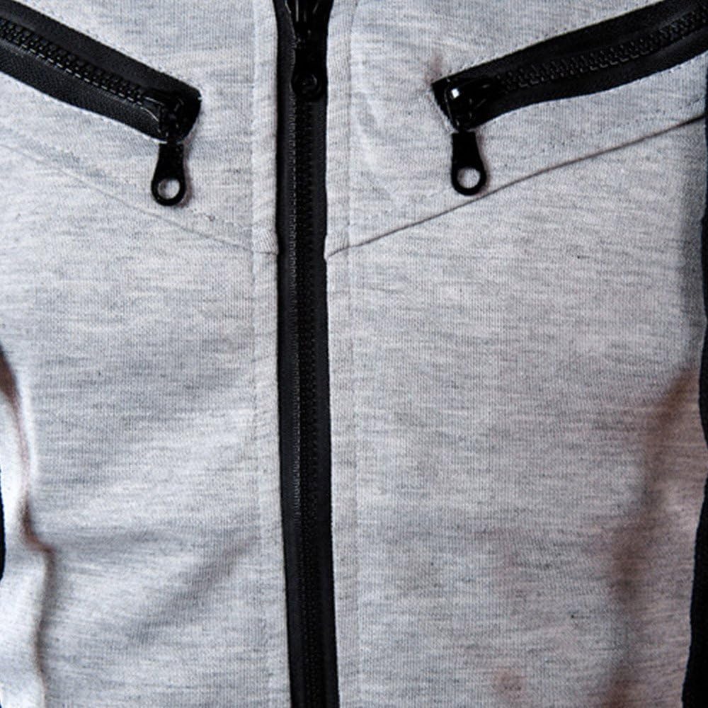 DENGJIAMY Ärmlös huvtröja för män vardaglig sommar atletisk hel dragkedja med huva linne män gym kroppsbyggande ärmlösa t-shirts