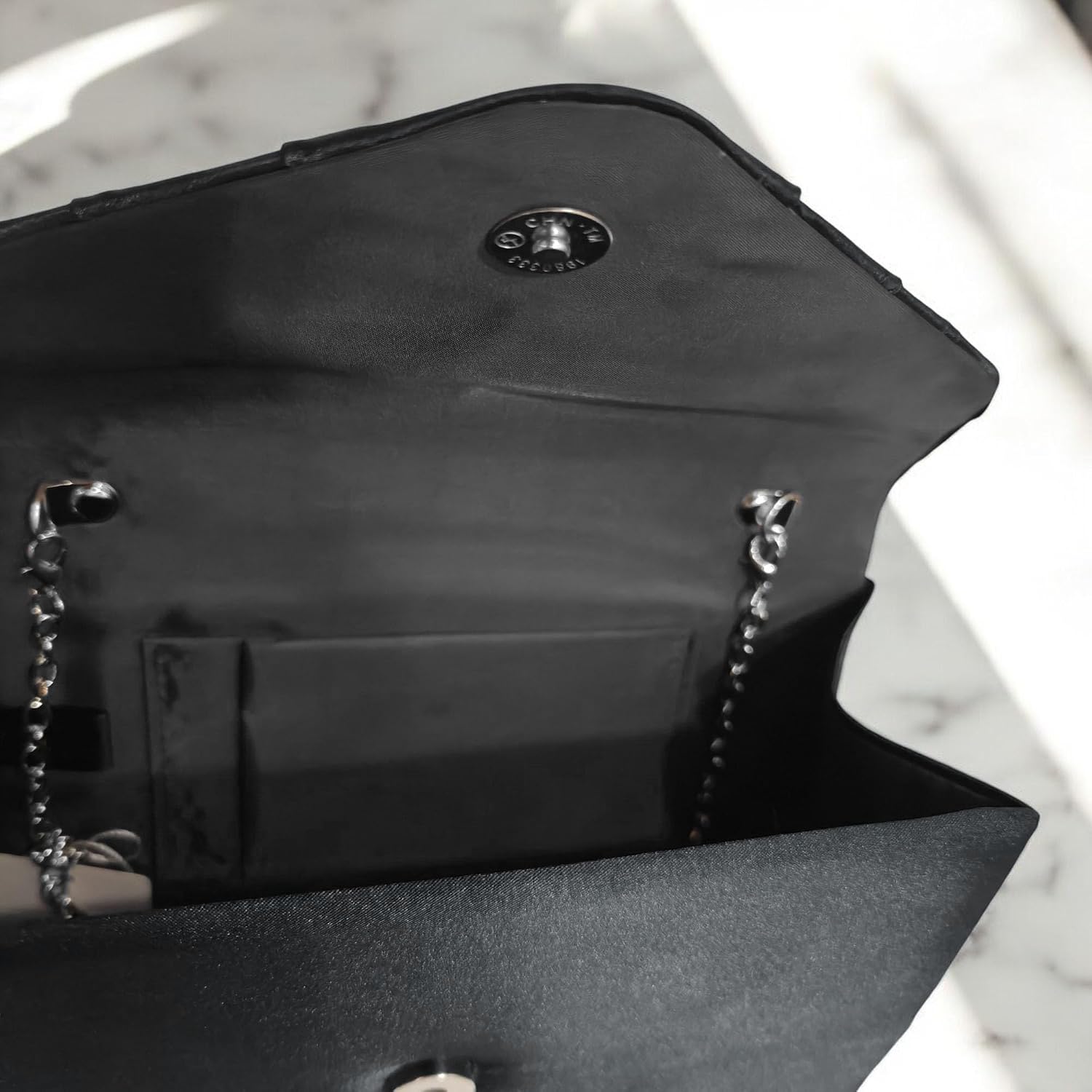 fi9® DAMER SATIN PARTY BORD BRIDAL EVENING CLUTCH HANDVÄSKA Handväska