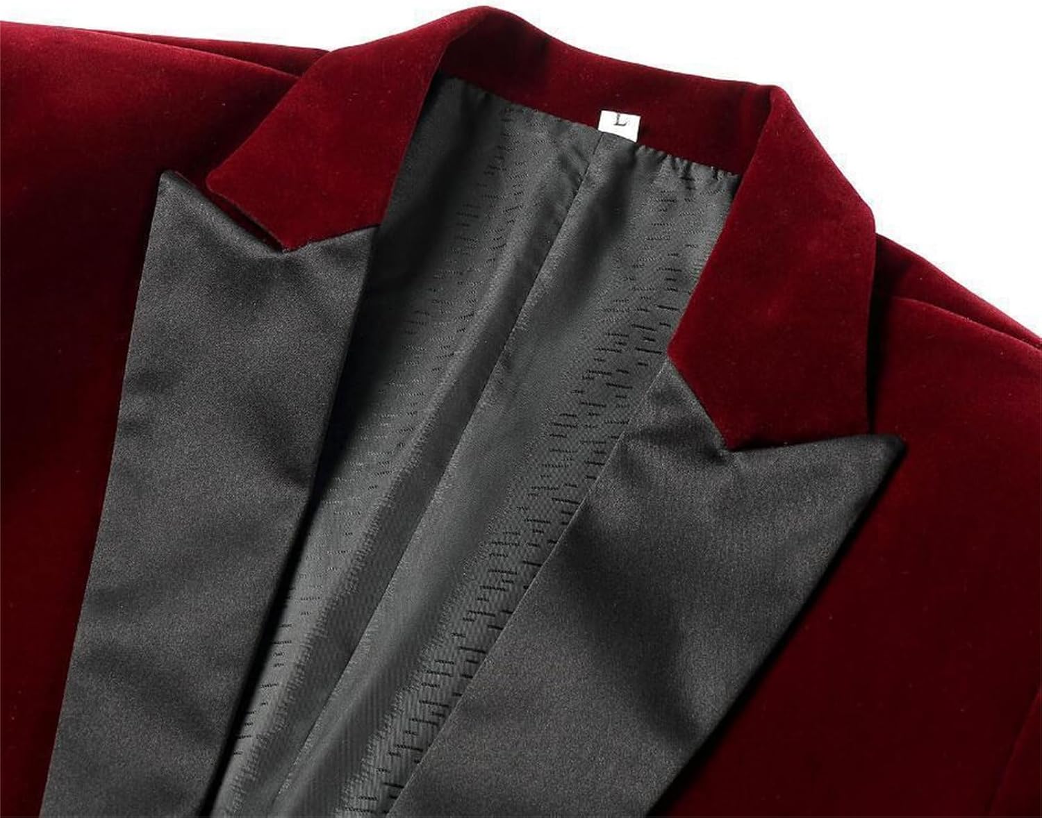 Herr sammetskavaj slim fit med en knapp, kostymkavaj, smoking, bröllop, bal, middag, formell klädsel