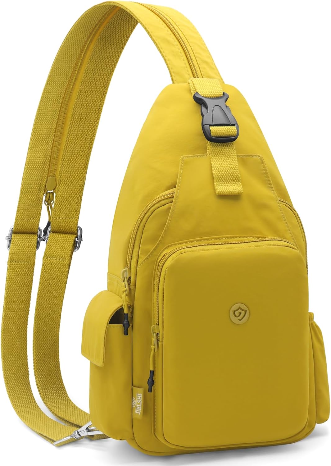 Bröstväska liten ryggsäck herr crossbody väska sling väska lätt bröstväska stöldskydd nylon ryggsäck axelväska herr dam för cykling resor sport