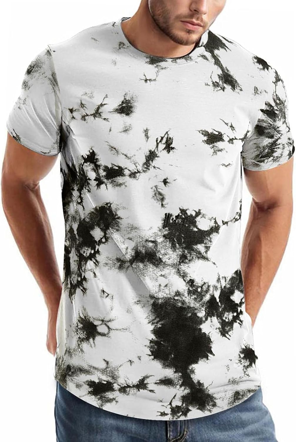 comefohome Män T-shirts grafiskt mode t-shirt Storbritannien vardaglig kortärmad t-shirt toppar hipster hip hop t-shirts cool skjorta