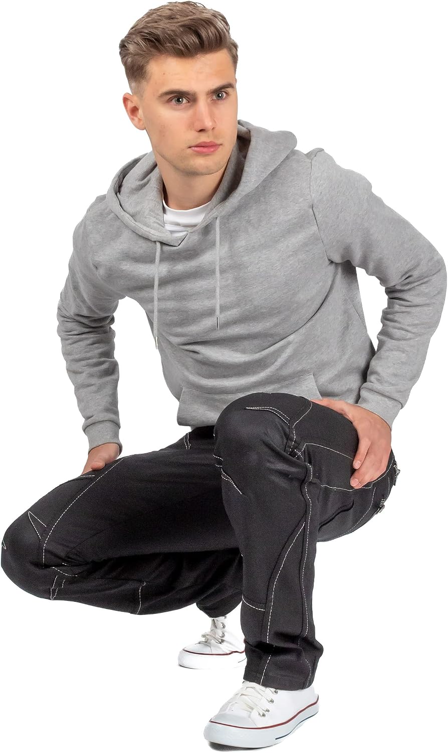 Cipo & Baxx Regular Jeans för män, Blå – 32