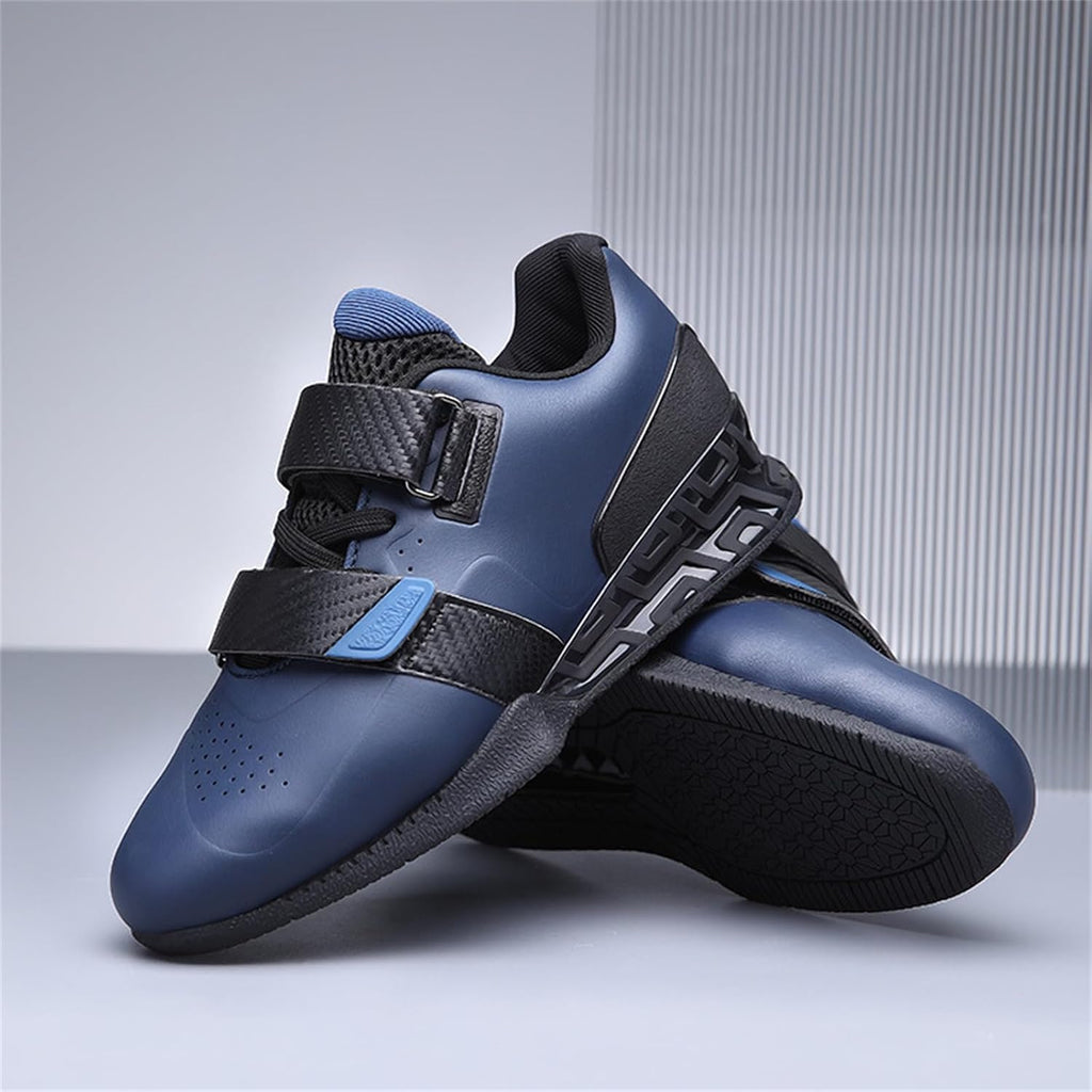 Tyngdlyftningsskor för män, Styrkelyft Bodybuilding Squat Skor Gym Cross Trainers Skor