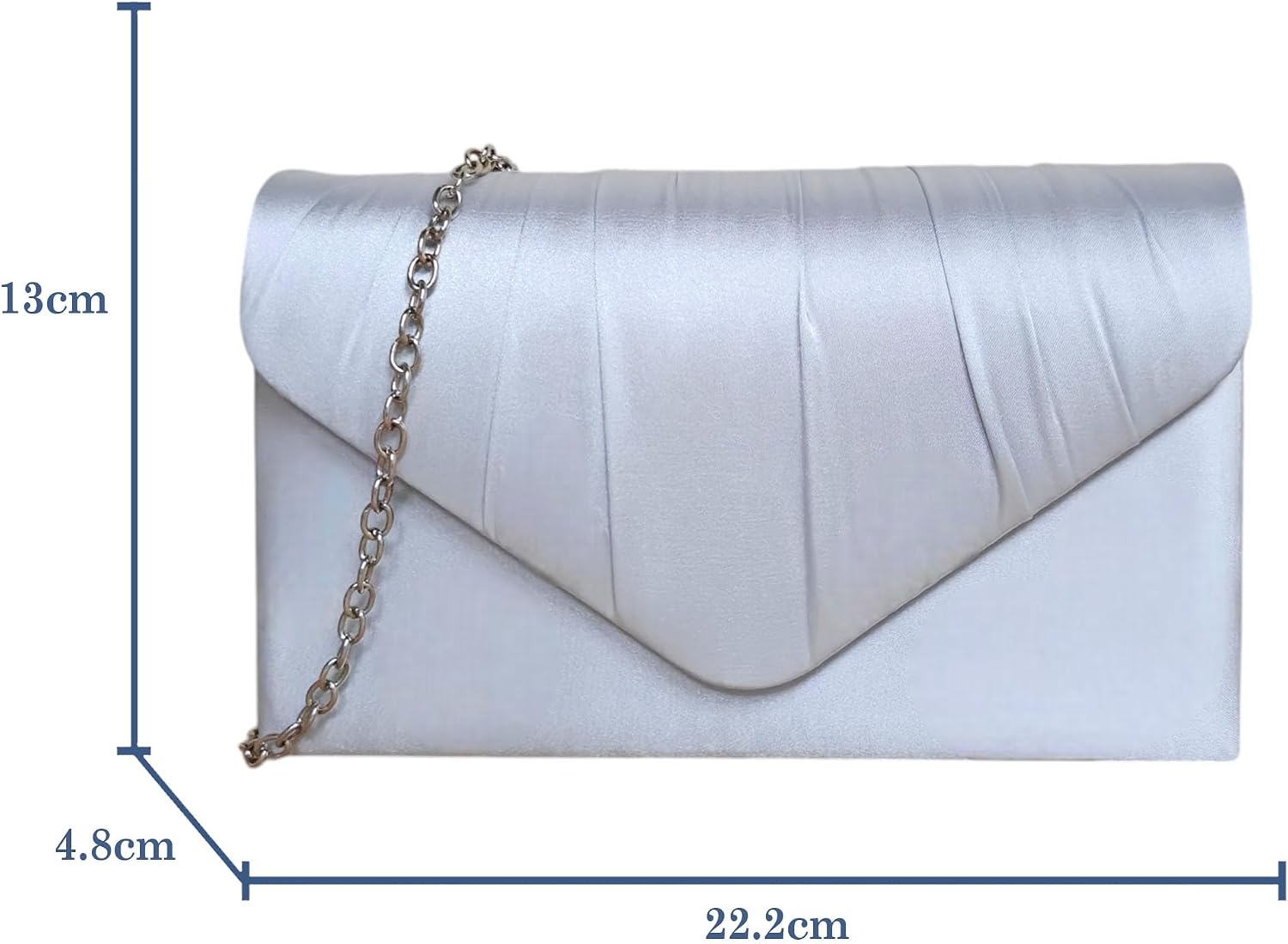 fi9® DAMER SATIN PARTY BORD BRIDAL EVENING CLUTCH HANDVÄSKA Handväska