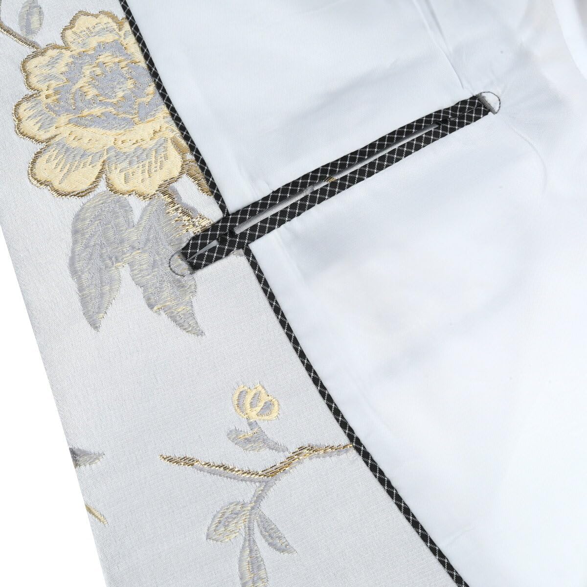 YOUTHUP Broderi blazer för män smal passform blommig kostym jacka snygg blommig smoking jackor