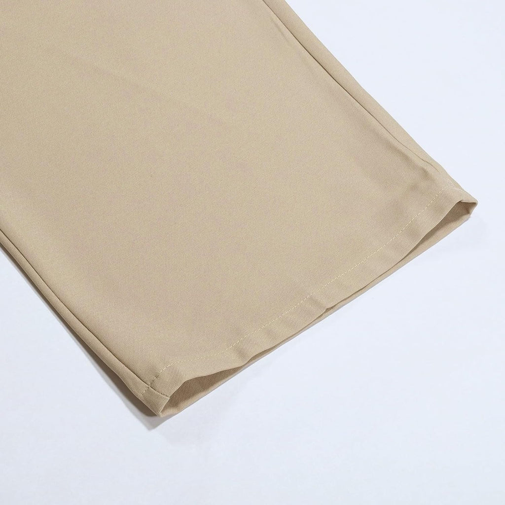 Chino byxor herr stretch enfärgade kostymbyxor eleganta affärsbyxor raka ben chinos byxor säckig andas sommarbyxor elastisk midja fritidsbyxor bekväma slim fit herrbyxor
