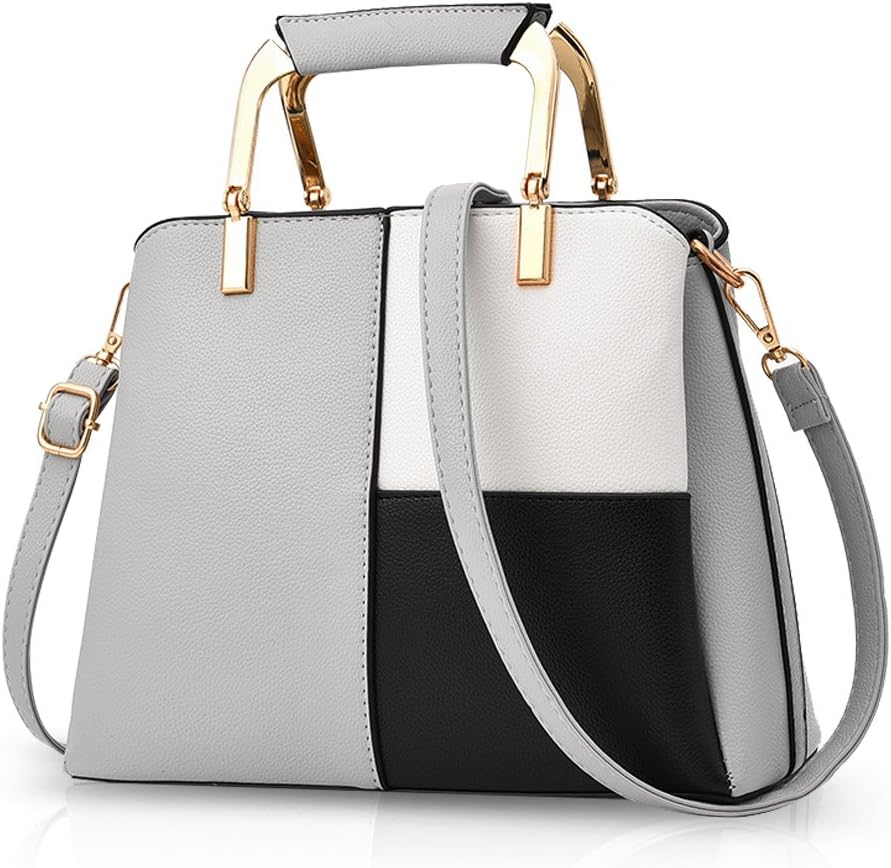NICOLE&DORIS Dam axelväskor enkel axelväska crossbody messengerväska väska all satchel väska för dam PU läder