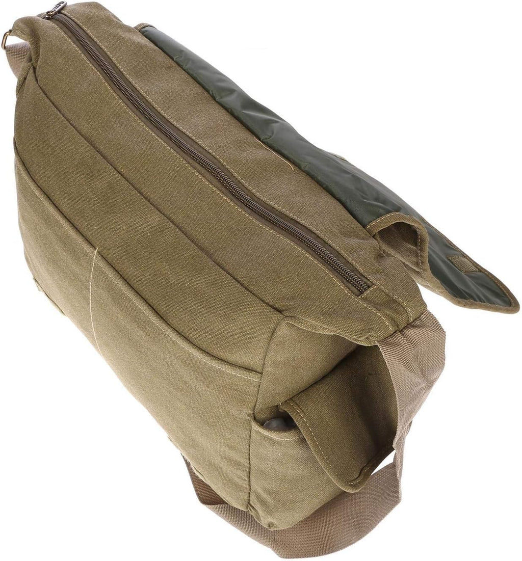 Christian Wippermann stor XL herr dam väska axelväska kanvas Messenger Bag