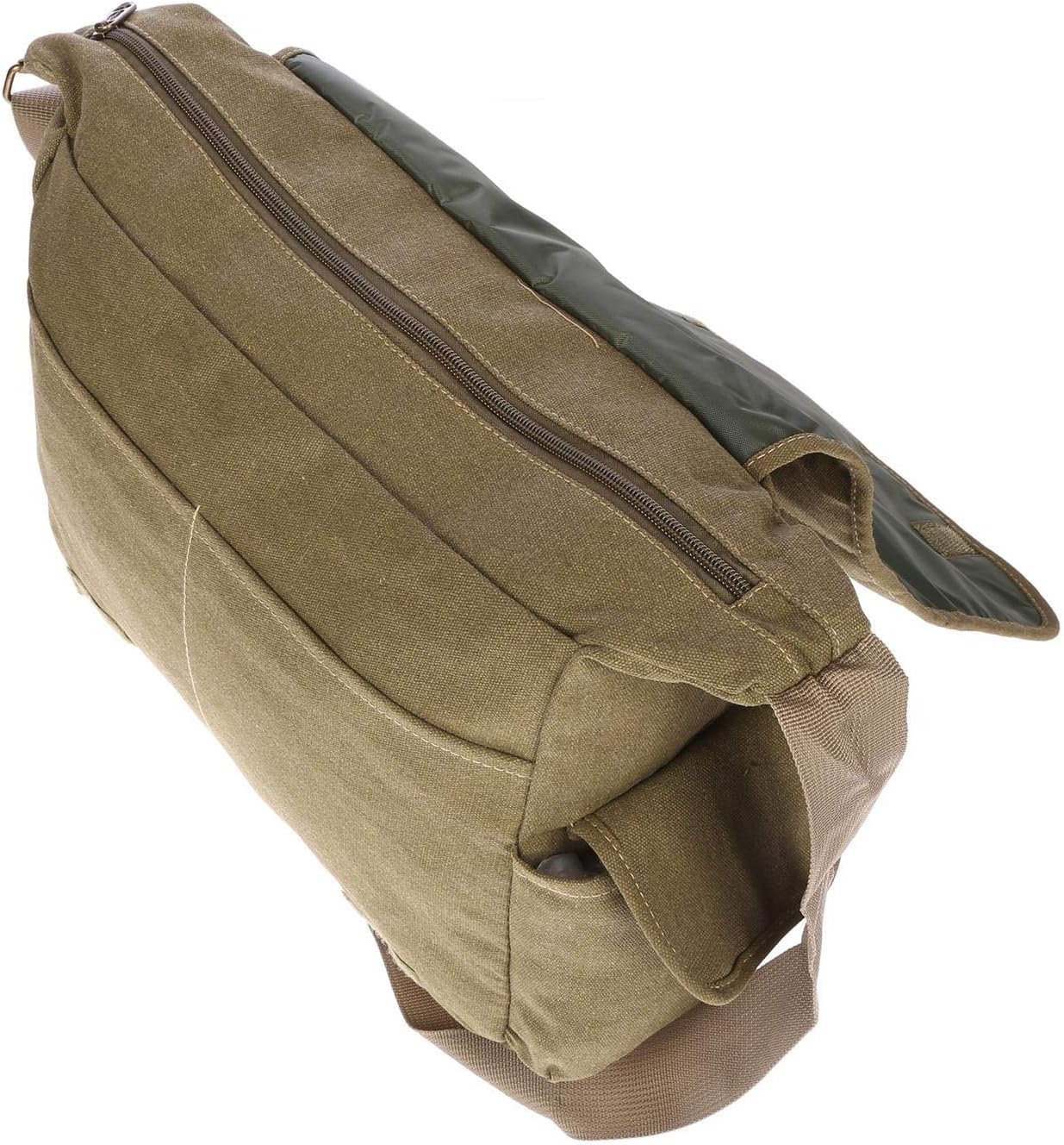 Christian Wippermann stor XL herr dam väska axelväska kanvas Messenger Bag