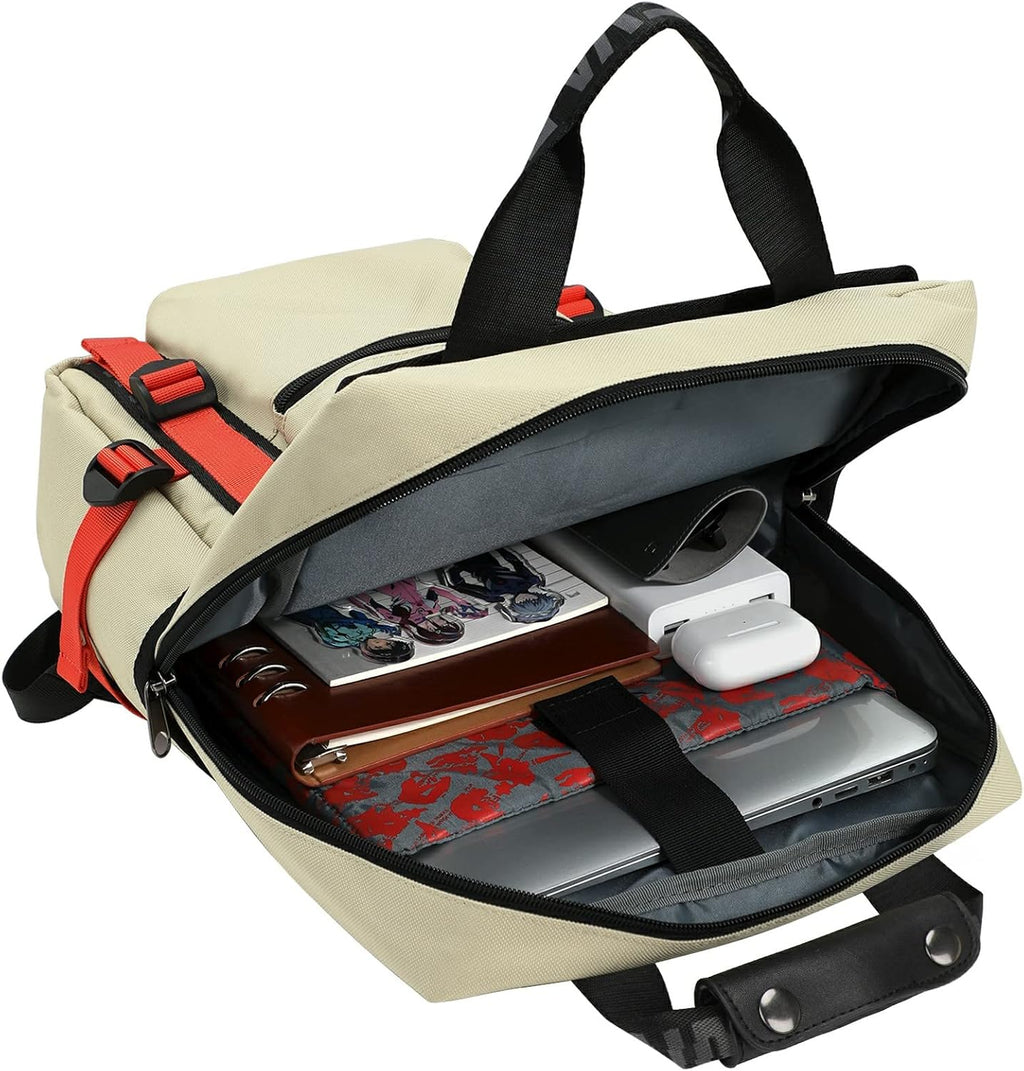 FIREFIRST x RADIO EVA - Evangelion Ryggsäck med laptopfack 15,6 tum Skolryggsäck