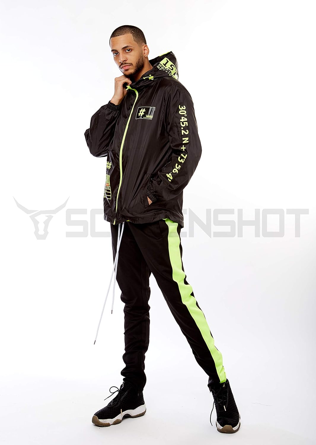 SCREENSHOT Herr Hip Hop Premium Slim Fit Track Byxor