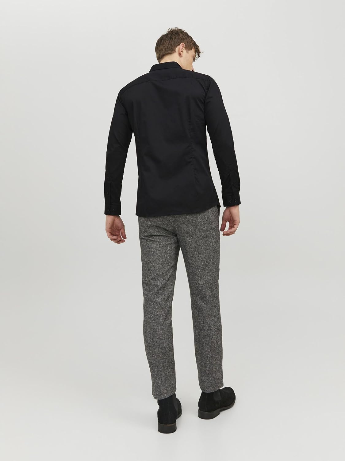 JACK & JONES herr Jjprparma skjorta L/S Noos JJPRPARMA SHIRT L/S NOOS (1-pack)