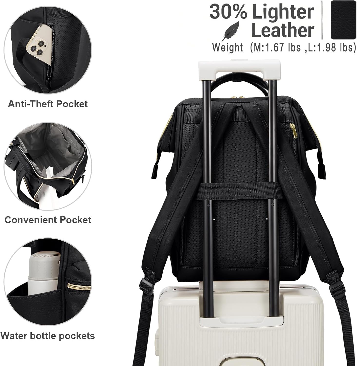 Kah&Kee unisex - vuxen Pu2 ryggsäckar (1-pack)