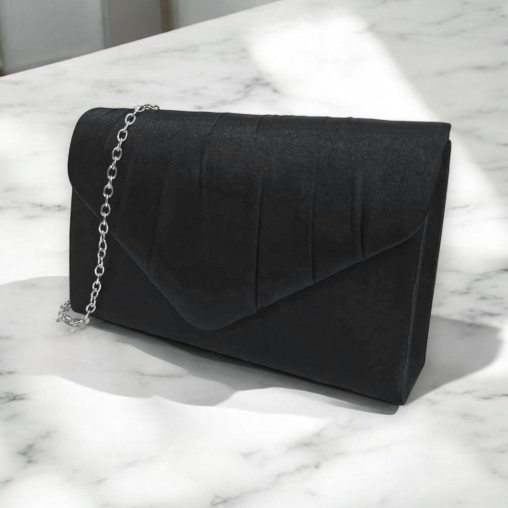 fi9® DAMER SATIN PARTY BORD BRIDAL EVENING CLUTCH HANDVÄSKA Handväska